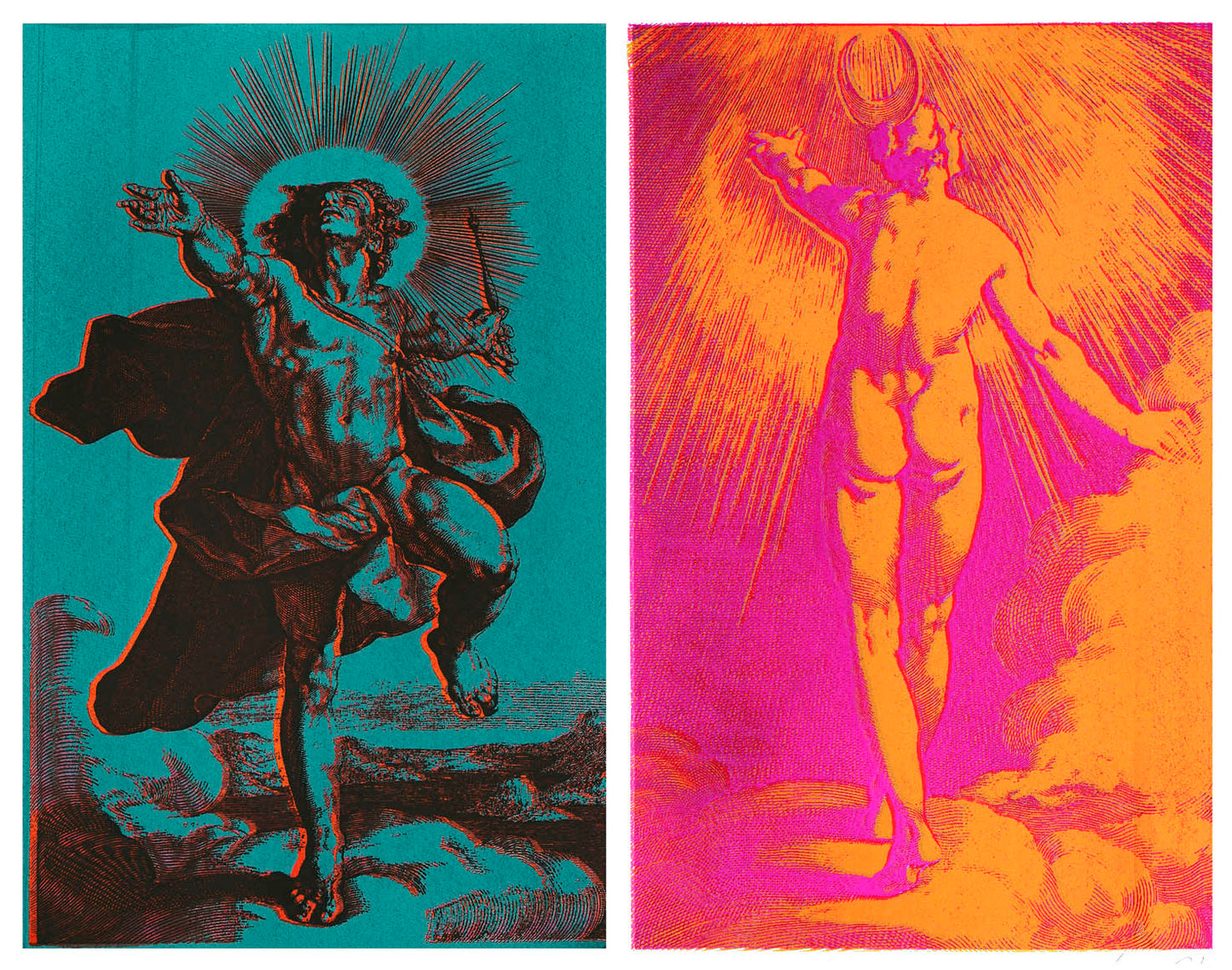 Pop Deities: Diana and Apollo